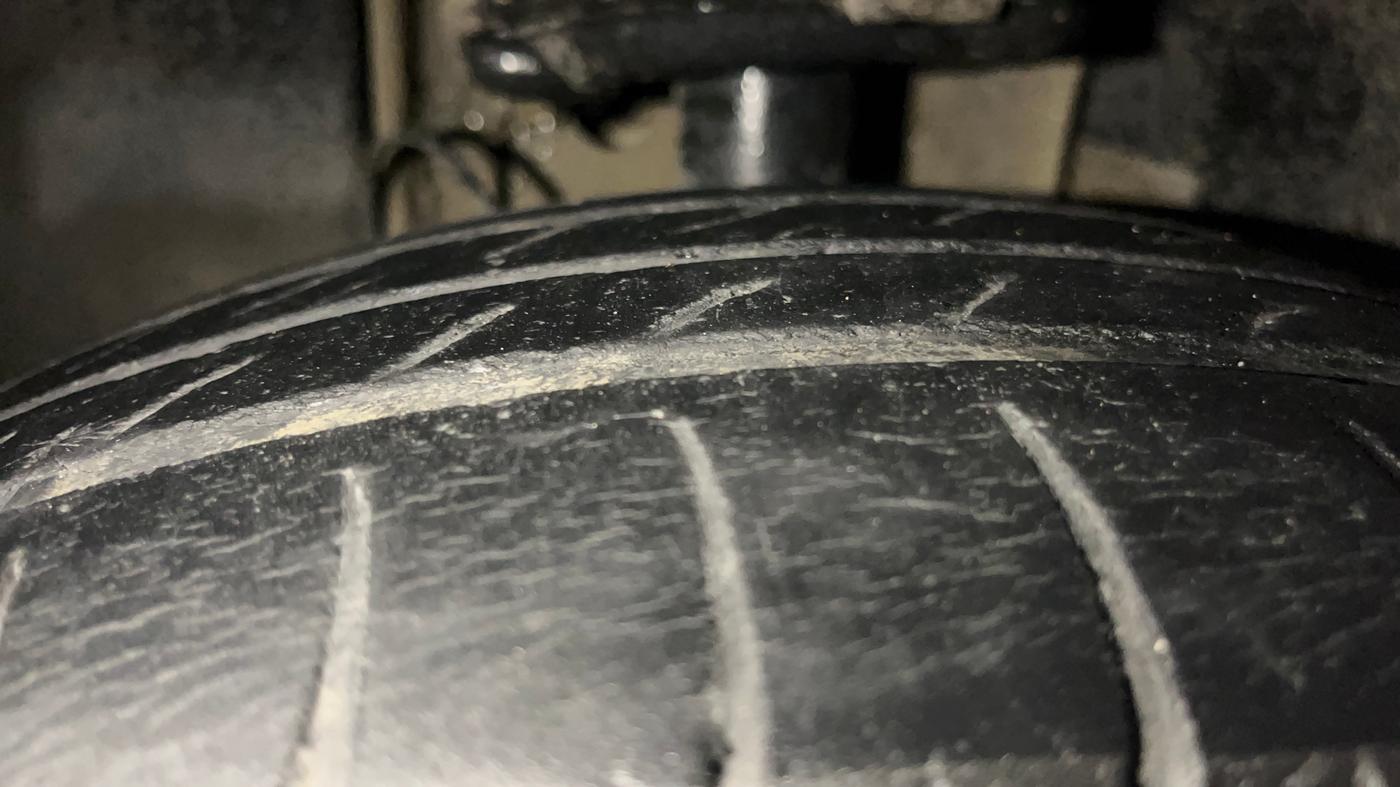 2019 Tata TIGOR XZ PLUS PETROL, Petrol, Manual, 88,668 km, Left Front Tyre Tread