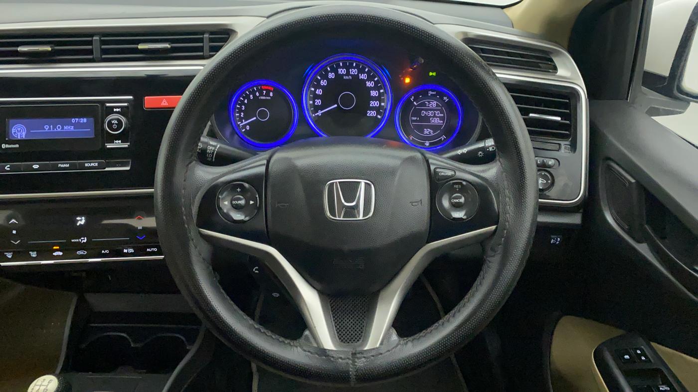 2015 Honda City 1.5L I-VTEC SV, Petrol, Manual, 43,070 km, Steering Wheel Close Up