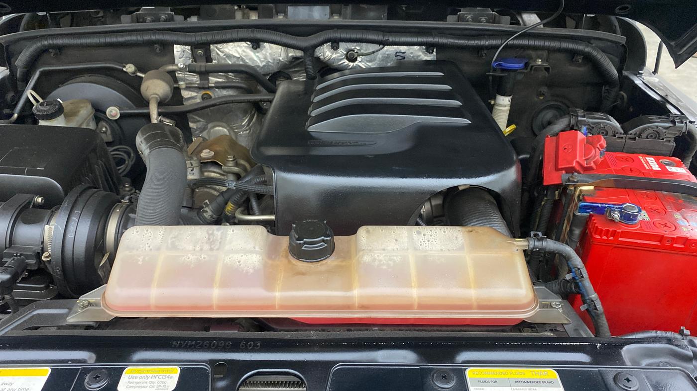 2021 Mahindra Thar LX PETROL HT 4WD AT, Petrol, Automatic, 57,732 km, Engine View