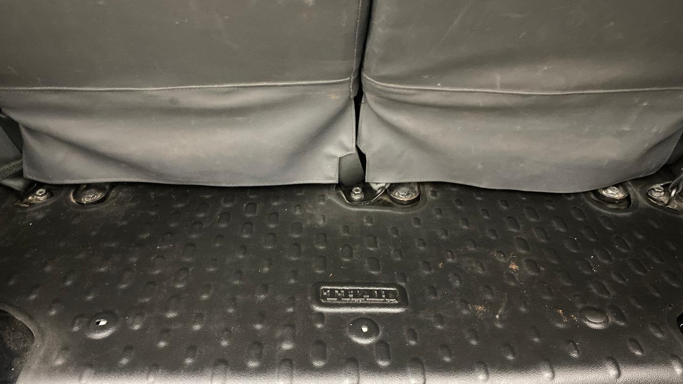 2021 Mahindra Thar LX PETROL HT 4WD AT, Petrol, Automatic, 57,732 km, Boot Inside