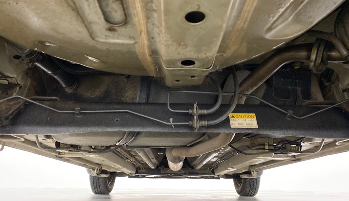 2012 Maruti Ritz VXI, Petrol, Manual, 62,252 km, Rear Underbody