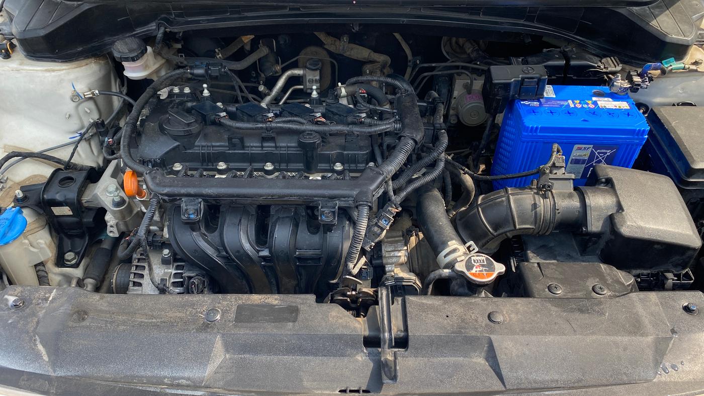 2021 Hyundai NEW I20 ASTA (O) 1.2 MT, Petrol, Manual, 1,34,714 km, Engine View