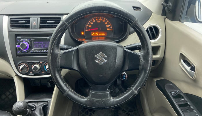2015 Maruti Celerio VXI, Petrol, Manual, 65,528 km, Steering Wheel Close Up