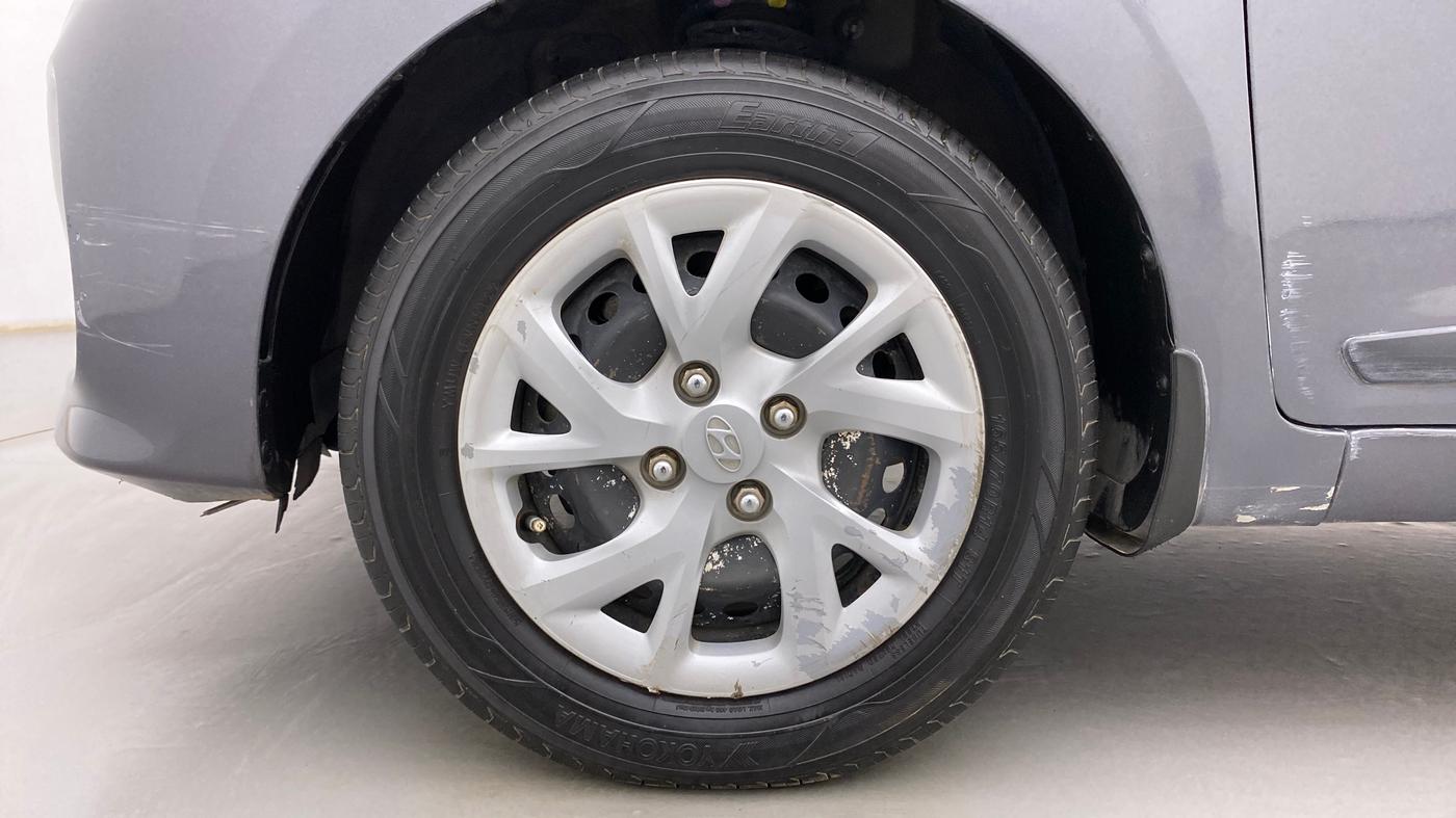 2019 Hyundai Grand i10 SPORTZ 1.2 KAPPA VTVT, Petrol, Manual, 1,12,010 km, Left Front Wheel