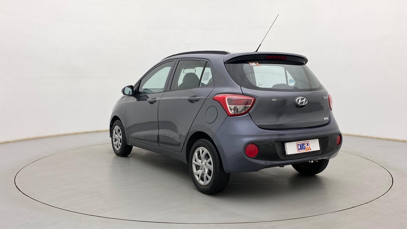 2019 Hyundai Grand i10 SPORTZ 1.2 KAPPA VTVT, Petrol, Manual, 1,12,010 km, Left Back Diagonal