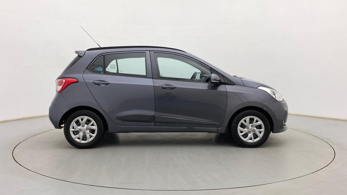 2019 Hyundai Grand i10 SPORTZ 1.2 KAPPA VTVT, Petrol, Manual, 1,12,010 km, Right Side View