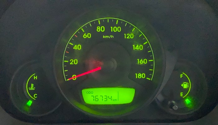 2012 Hyundai Eon ERA +, CNG, Manual, 76,734 km, Odometer Image