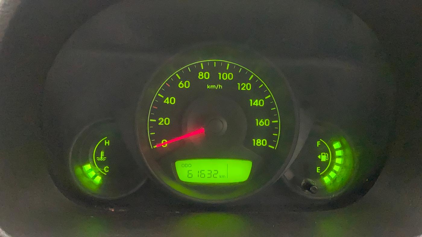 2015 Hyundai Eon ERA +, Petrol, Manual, 61,631 km, Odometer Image
