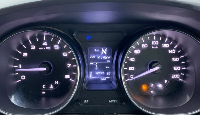 2018 Tata Tiago XZA PETROL, Petrol, Automatic, 98,298 km, Odometer Image
