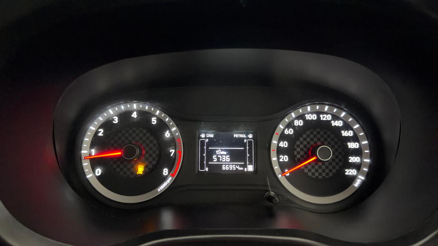 2022 Hyundai AURA S 1.2 CNG, CNG, Manual, 66,893 km, Odometer Image