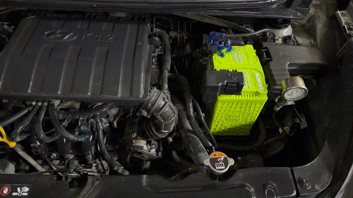 2022 Hyundai AURA S 1.2 CNG, CNG, Manual, 66,893 km, Engine View - Left
