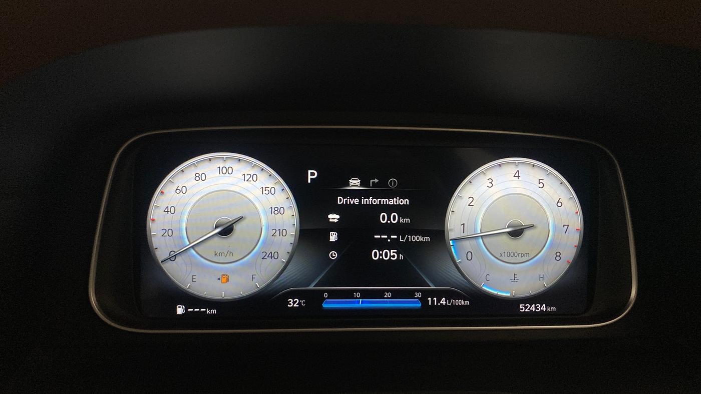 2022 Hyundai ALCAZAR PLATINUM(O) 7STR 2.0 AT, Petrol, Automatic, 52,433 km, Odometer Image