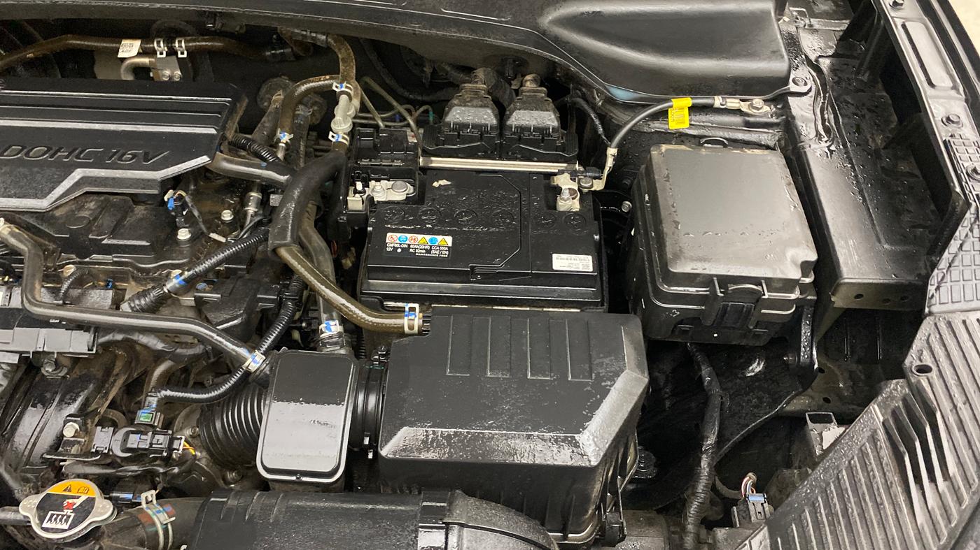 2022 Hyundai ALCAZAR PLATINUM(O) 7STR 2.0 AT, Petrol, Automatic, 52,433 km, Engine View - Left