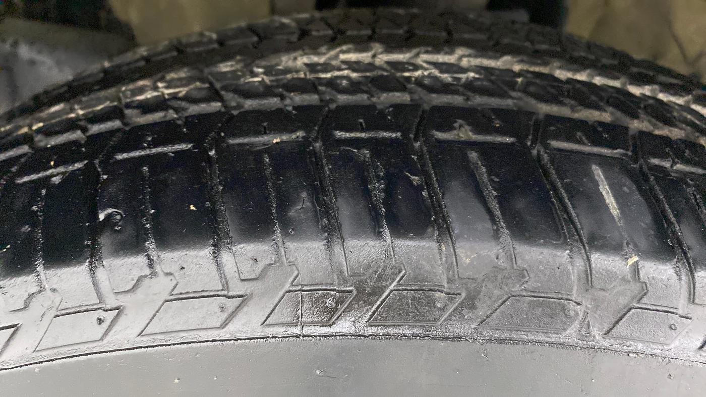 2020 Mahindra Scorpio S9, Diesel, Manual, 5,272 km, Left Front Tyre Tread