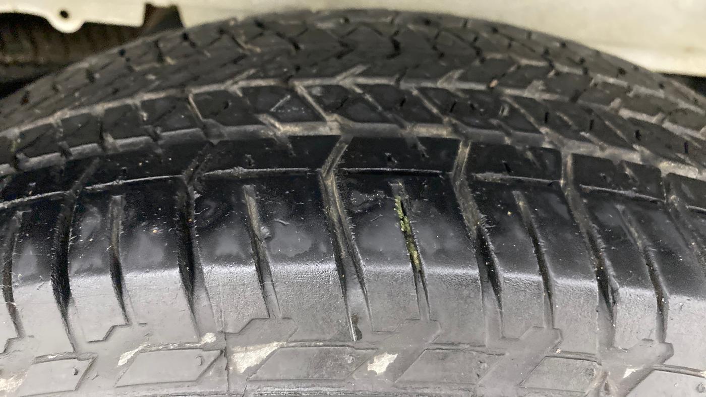 2020 Mahindra Scorpio S9, Diesel, Manual, 5,272 km, Right Rear Tyre Tread