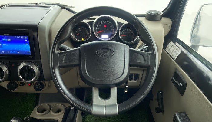 2019 Mahindra Thar CRDE 4X4 AC, Diesel, Manual, 18,253 km, Steering Wheel Close Up