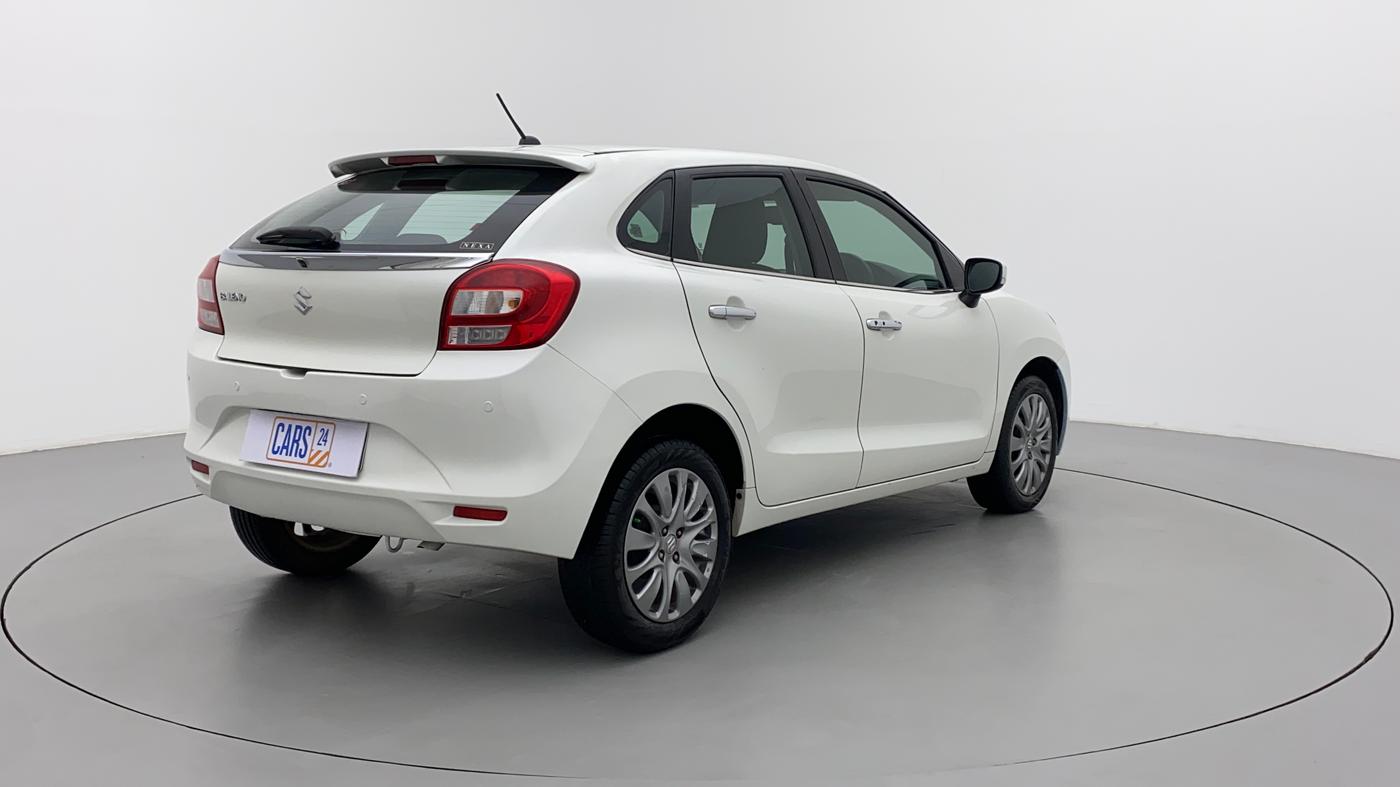 2017 Maruti Baleno ALPHA CVT PETROL 1.2, Petrol, Automatic, 32,306 km, Right Back Diagonal