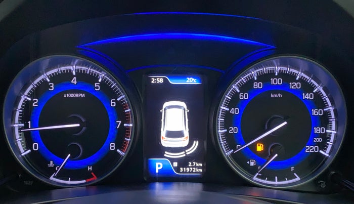 2017 Maruti Baleno ALPHA CVT PETROL 1.2, Petrol, Automatic, 32,306 km, Odometer Image