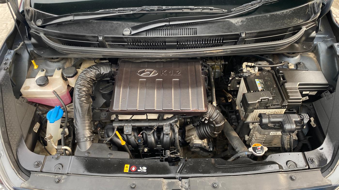 2021 Hyundai GRAND I10 NIOS SPORTZ AMT 1.2 KAPPA VTVT, Petrol, Automatic, 31,871 km, Engine View