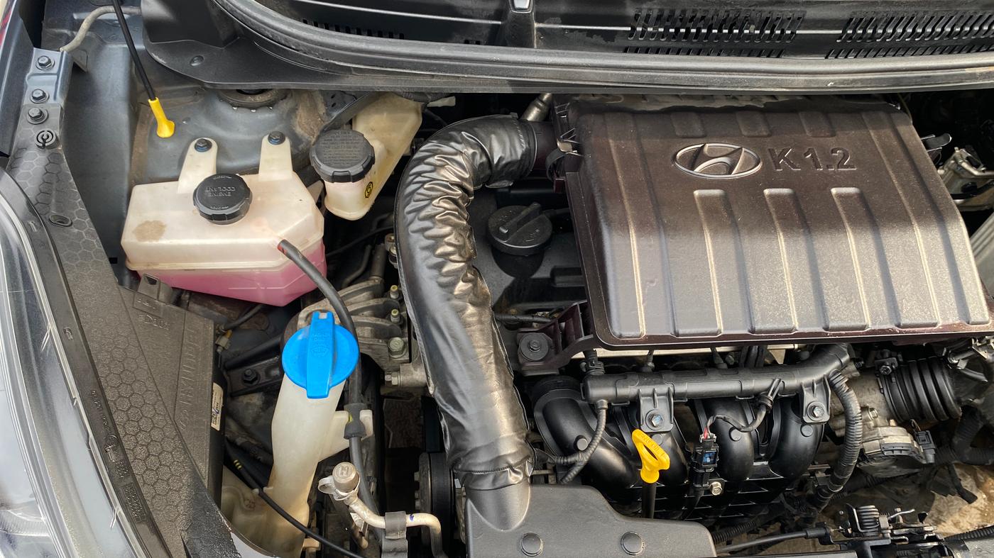 2021 Hyundai GRAND I10 NIOS SPORTZ AMT 1.2 KAPPA VTVT, Petrol, Automatic, 31,871 km, Engine View - Right