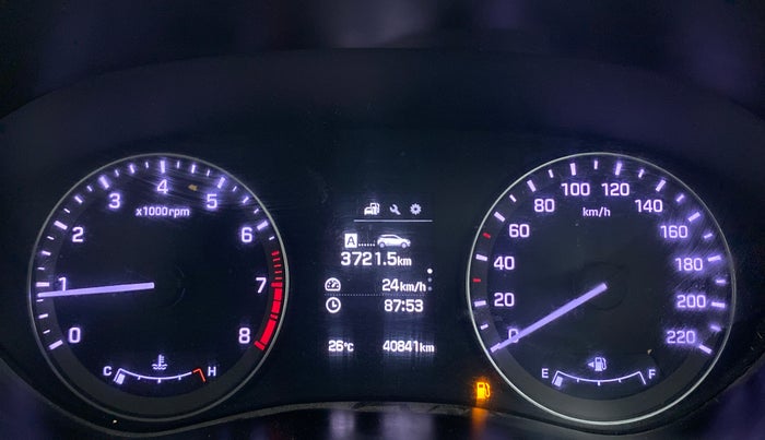 2016 Hyundai Elite i20 ASTA 1.2, Petrol, Manual, 41,011 km, Odometer Image