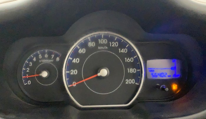 2013 Hyundai i10 MAGNA 1.2, CNG, Manual, 56,372 km, Odometer Image