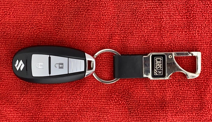 2021 Maruti Vitara Brezza ZXI+ AT SHVS, Petrol, Automatic, 3,450 km, Key Close Up