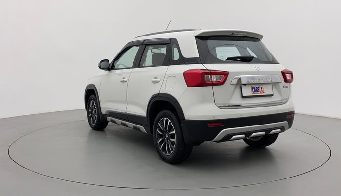 2021 Maruti Vitara Brezza ZXI+ AT SHVS, Petrol, Automatic, 3,450 km, Left Back Diagonal