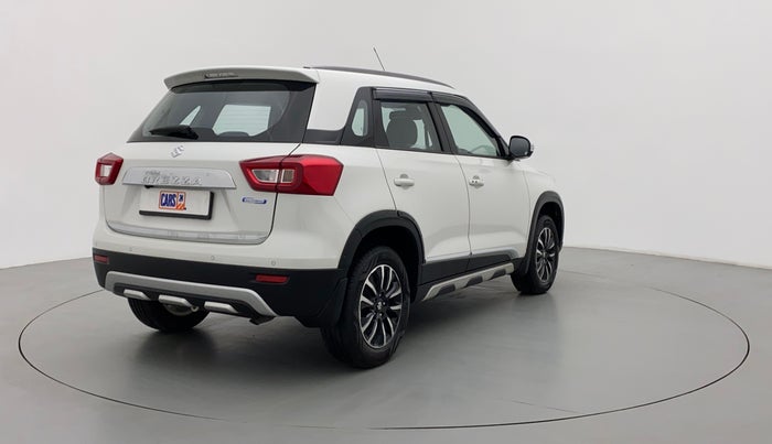 2021 Maruti Vitara Brezza ZXI+ AT SHVS, Petrol, Automatic, 3,450 km, Right Back Diagonal