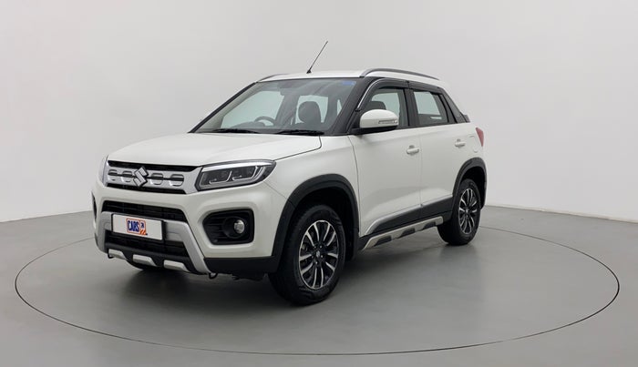 2021 Maruti Vitara Brezza ZXI+ AT SHVS, Petrol, Automatic, 3,450 km, Left Front Diagonal
