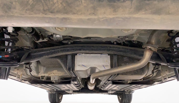 2021 Maruti Vitara Brezza ZXI+ AT SHVS, Petrol, Automatic, 3,450 km, Rear Underbody