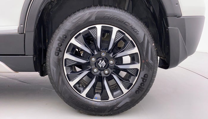 2021 Maruti Vitara Brezza ZXI+ AT SHVS, Petrol, Automatic, 3,450 km, Left Rear Wheel