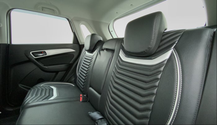 2021 Maruti Vitara Brezza ZXI+ AT SHVS, Petrol, Automatic, 3,450 km, Right Side Rear Door Cabin