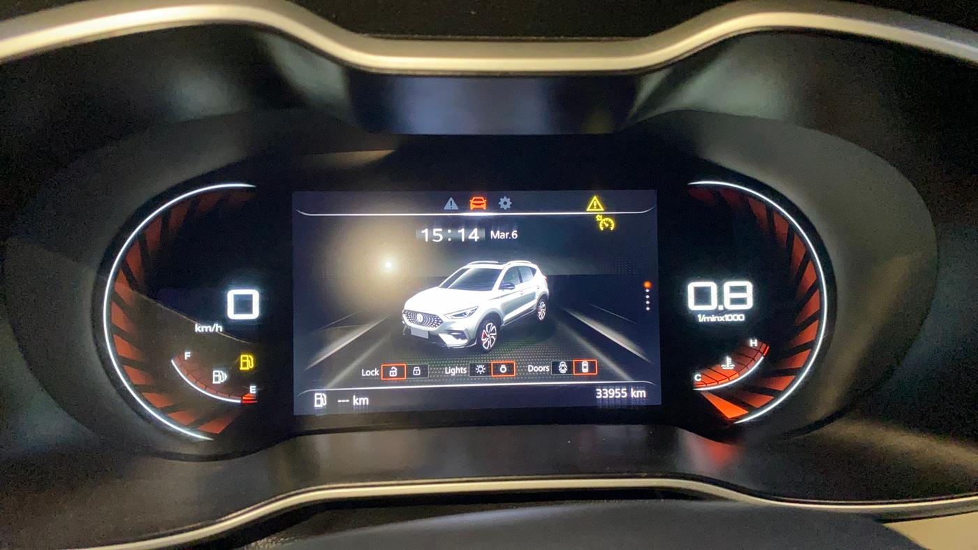 2021 MG ASTOR SHARP 1.5 MT, Petrol, Manual, 33,374 km, Odometer Image