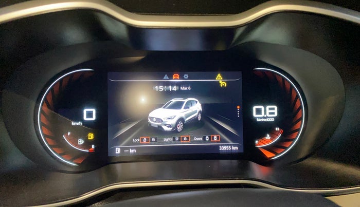 2021 MG ASTOR SHARP 1.5 MT, Petrol, Manual, 33,941 km, Odometer Image