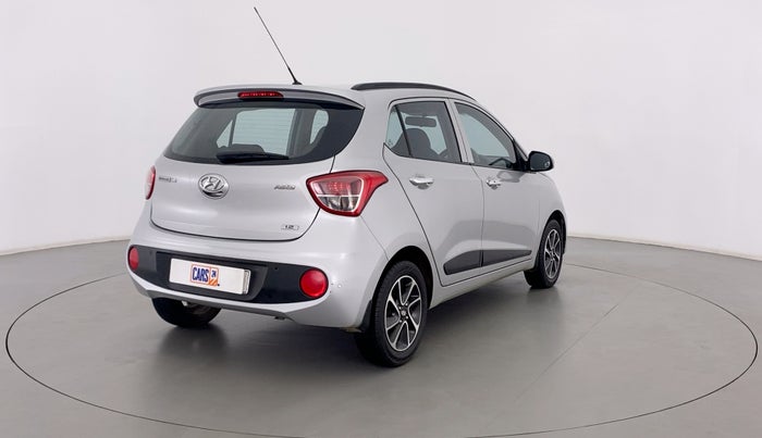 2017 Hyundai Grand i10 ASTA 1.2 KAPPA VTVT, Petrol, Manual, 32,491 km, Right Back Diagonal