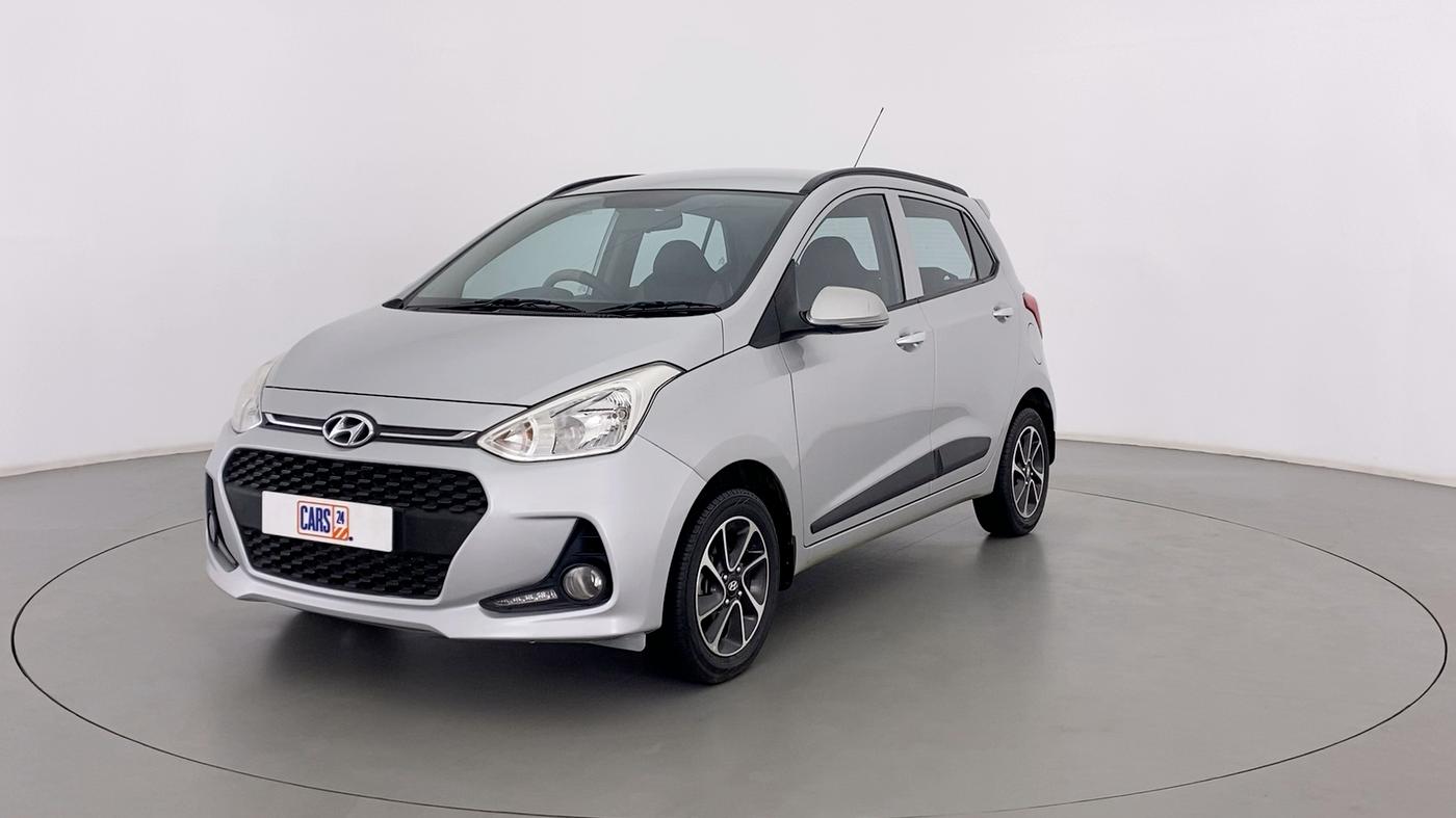 2017 Hyundai Grand i10 ASTA 1.2 KAPPA VTVT, Petrol, Manual, 32,491 km, Left Front Diagonal