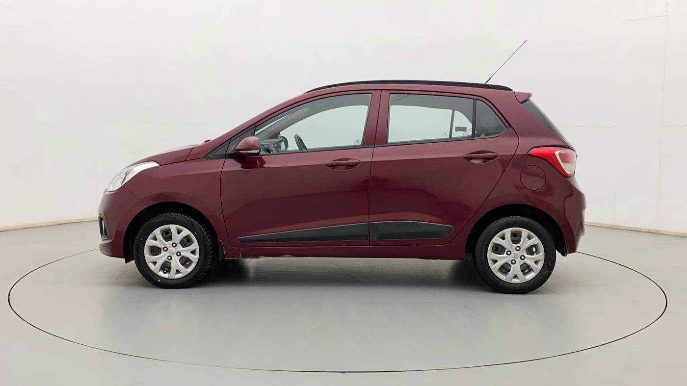 2015 Hyundai Grand i10 SPORTZ 1.2 KAPPA VTVT, Petrol, Manual, 1,03,492 km, Left Side