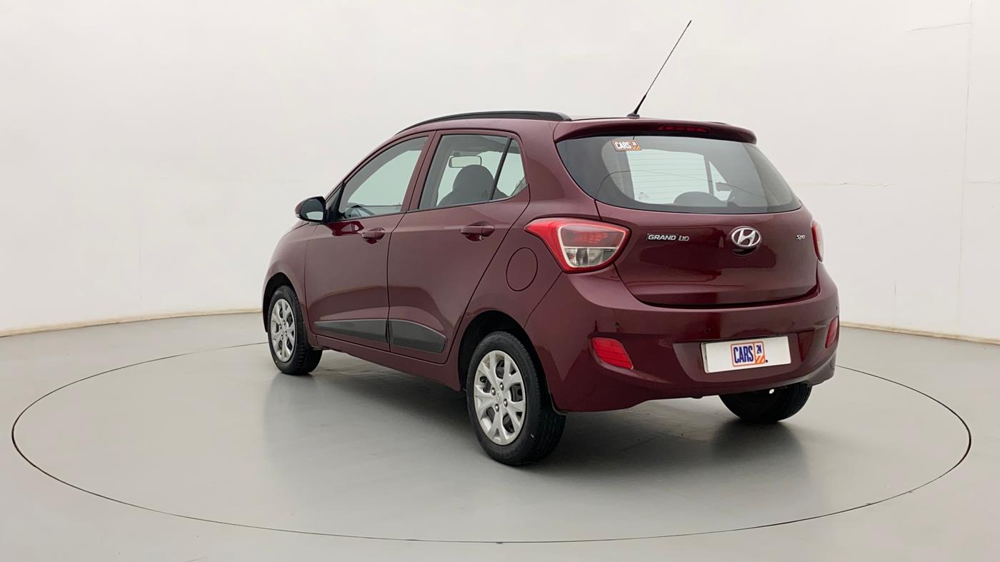 2015 Hyundai Grand i10 SPORTZ 1.2 KAPPA VTVT, Petrol, Manual, 1,03,492 km, Left Back Diagonal