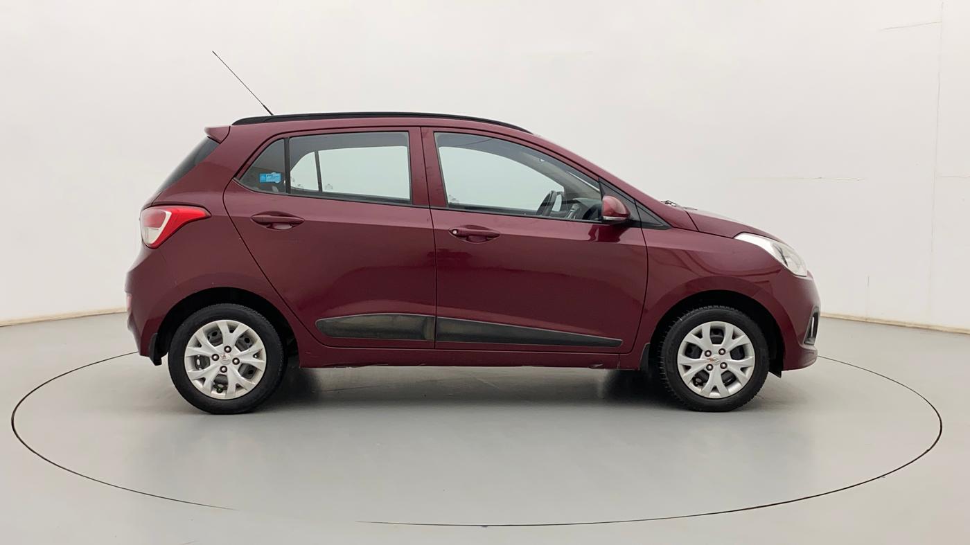 2015 Hyundai Grand i10 SPORTZ 1.2 KAPPA VTVT, Petrol, Manual, 1,03,492 km, Right Side View