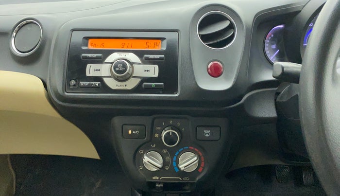 2015 Honda Brio S MT, CNG, Manual, 84,797 km, Air Conditioner