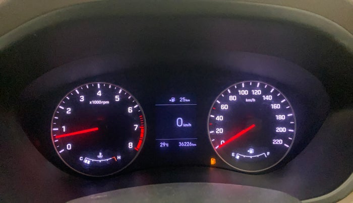 2018 Hyundai Elite i20 ASTA 1.2 (O), Petrol, Manual, 36,212 km, Odometer Image
