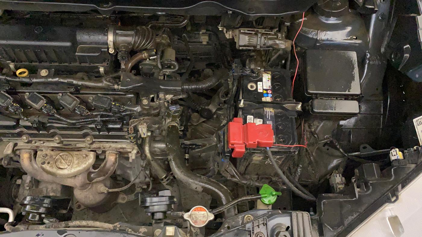 2019 Maruti XL6 ZETA MT, Petrol, Manual, 74,336 km, Engine View - Left