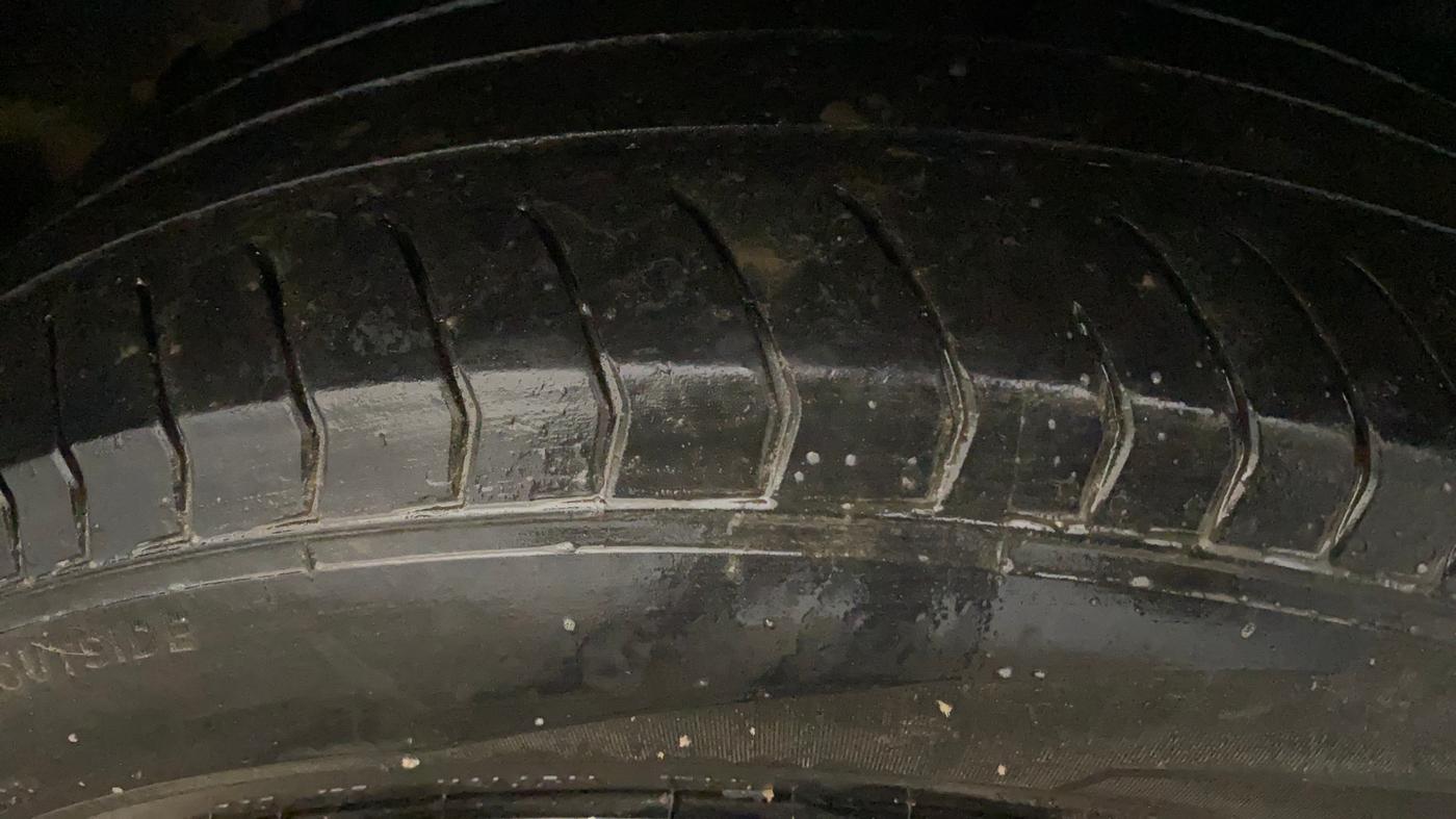 2019 Maruti XL6 ZETA MT, Petrol, Manual, 74,336 km, Left Rear Tyre Tread