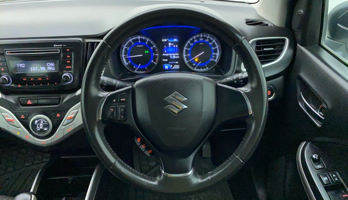 2018 Maruti Baleno ZETA 1.2 K12 AMT, Petrol, Automatic, 47,707 km, Steering Wheel Close Up