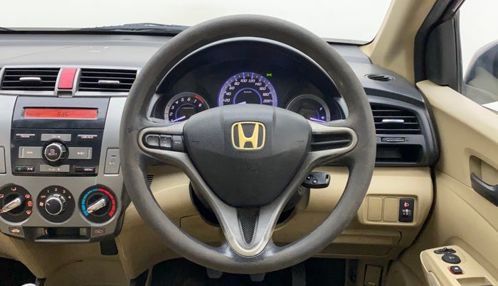 2012 Honda City 1.5L I-VTEC S MT, Petrol, Manual, 1,01,853 km, Steering Wheel Close Up