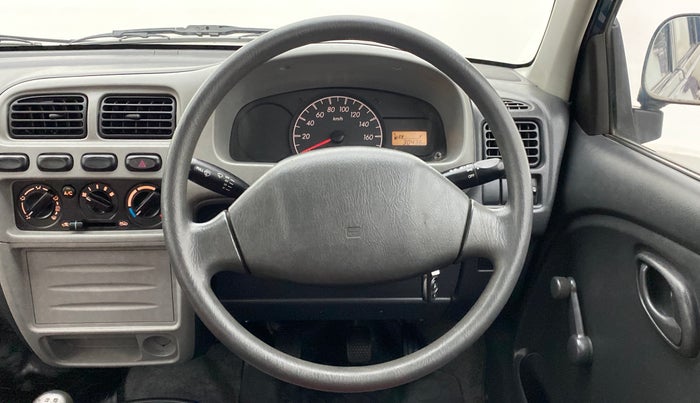 2012 Maruti Alto LXI, Petrol, Manual, 30,627 km, Steering Wheel Close Up