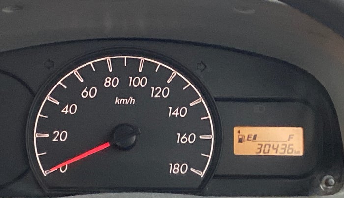 2012 Maruti Alto LXI, Petrol, Manual, 30,627 km, Odometer Image