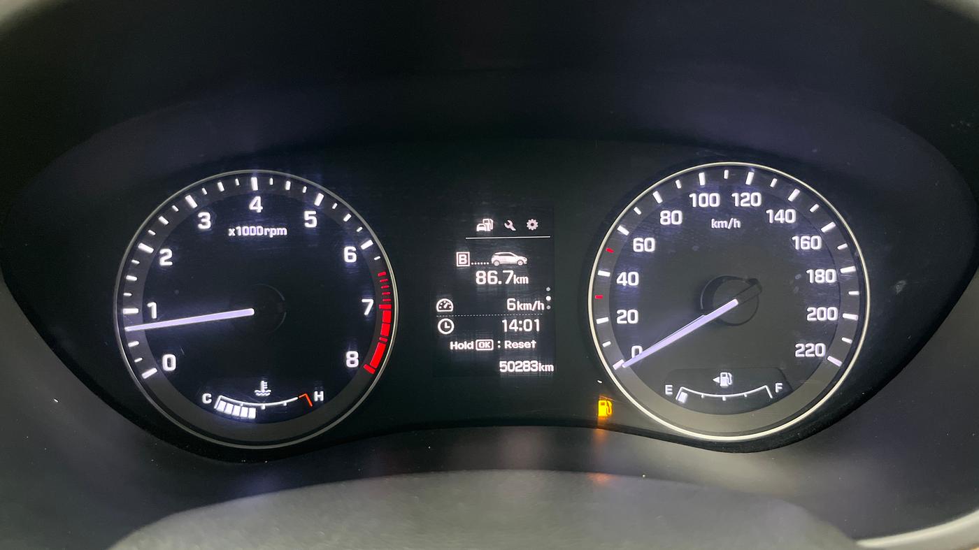 2014 Hyundai Elite i20 ASTA 1.2, Petrol, Manual, 50,281 km, Odometer Image