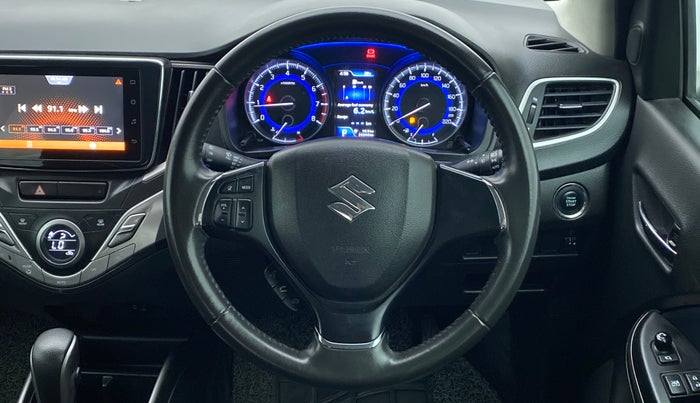 2019 Maruti Baleno ALPHA CVT PETROL 1.2, Petrol, Automatic, 29,344 km, Steering Wheel Close Up